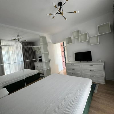Vermietung einer komfortablen 2-Zimmer-Wohnung, 55 m², Sektor 1, Ivory Residence, Bukarest, Rumänien